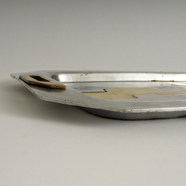 Brutalist Brutalist Tray by David Marshall for Marshall Studios, 1970s For Sale - Image 3 of 18