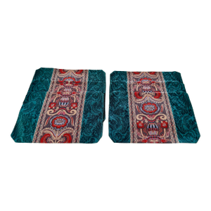 1980s Brocade Placemats- Set of 6