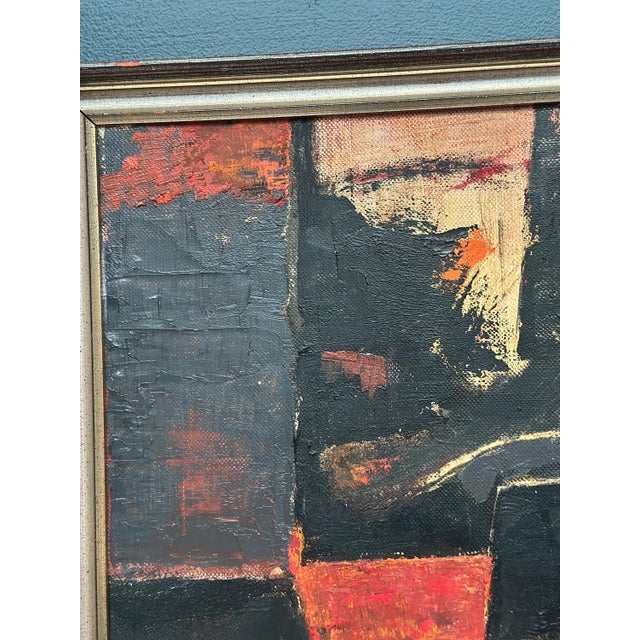 Gösta Wallmark, Transformation, 1950s, Oil Painting on Canvas, Framed For Sale - Image 14 of 18