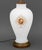 French French Style Milk Glass Vase Mounted as a Lamp For Sale - Image 3 of 9
