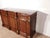 Wood Vintage 1990s Massive Hickory White Flame Mahogany Locking 4 Door Sideboard Server For Sale - Image 7 of 14
