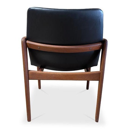 1950s Attributed to Henry Kjaernulf Teak Chair for Korup - 122561 For Sale - Image 4 of 6