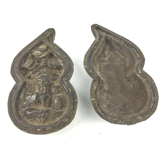 Chinese Antique Carved Soapstone Covered Vessel For Sale - Image 9 of 11