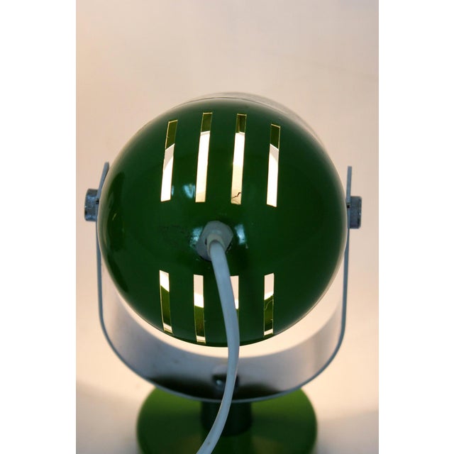 Mid-Century Green Lamps attributed to Stanislav Indra, 1970s, Set of 2 For Sale - Image 13 of 14