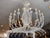 Antique White Vintage Wrought Iron Large White Chandelier For Sale - Image 8 of 14