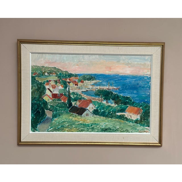John Hedman, Coastline, 1973, Oil on Panel For Sale - Image 18 of 18