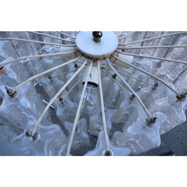 Square Chandelier from Venini, Italy, 1960s For Sale - Image 15 of 18
