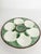 White and Green Oyster Plates, France, 1920s, Set of 2 For Sale - Image 6 of 9