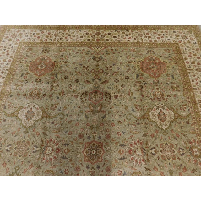 Hand Knotted Rug in Soft Color. For Sale - Image 13 of 18