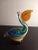 Blue Vintage Multicolor Art Glass Duck Figurine For Sale - Image 8 of 8
