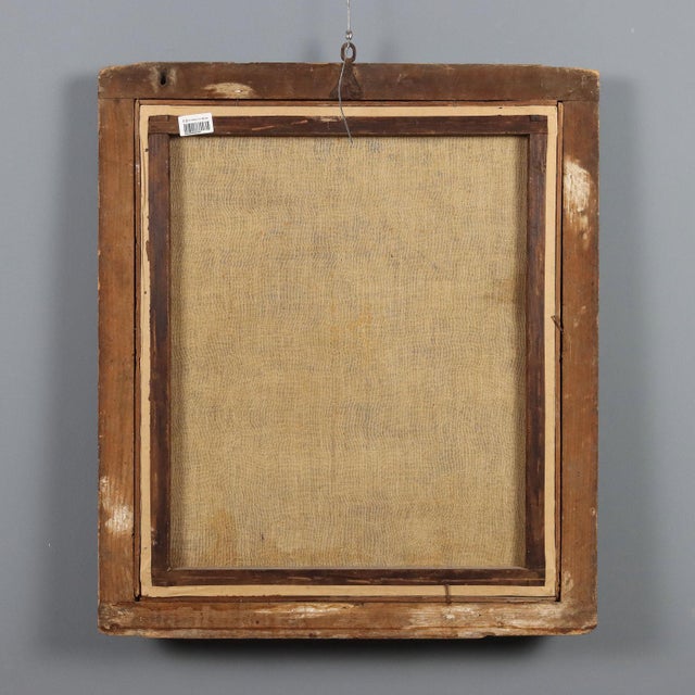 Madonna and Child Crowned, 1600s, Oil on Canvas, Framed For Sale - Image 10 of 11