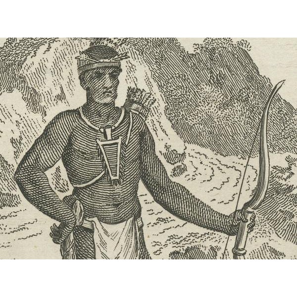 Antique North American Tribes Around the Mississippi, 1787, Paper For Sale - Image 6 of 9