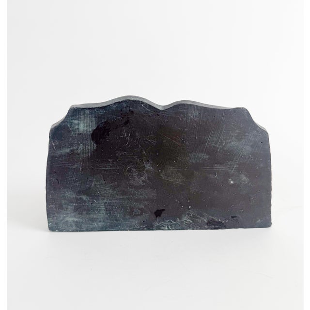 Black Vintage Regency Rococo-Style Ornate Shell Wall Bracket Shelf For Sale - Image 8 of 8