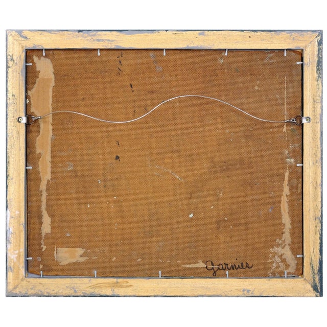 Henri Joseph Pauwels, Wooded Landscape, 1966, Oil Painting, Framed For Sale - Image 4 of 18