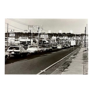 1975 Columbus Georgia Christmas Traffic Photograph For Sale