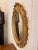 Wood Continental Oval Mirror in an Ornate Gilt Gesso Frame For Sale - Image 7 of 7