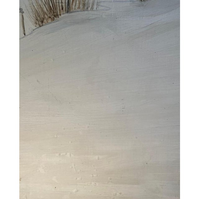 Claude Sauthier, Meadows of Romont, Vaud, Oil on Wood, 1970s For Sale - Image 8 of 11