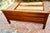Vintage American Red Oak Full-Size Bed Frame – Traditional Paneled Headboard, Circa 1930s–1940s For Sale - Image 4 of 12