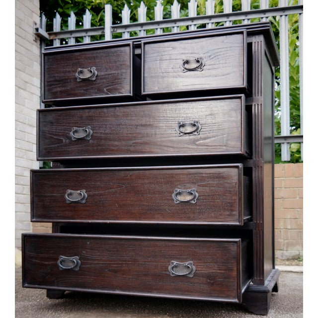 Vintage Chest of Drawers in Teak from Lombok, 2010s For Sale - Image 3 of 13