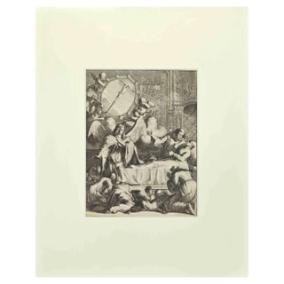 Romeyn de Hooghe, La Manière de se Bien Preparer à La Mort, Etching, 1700 For Sale