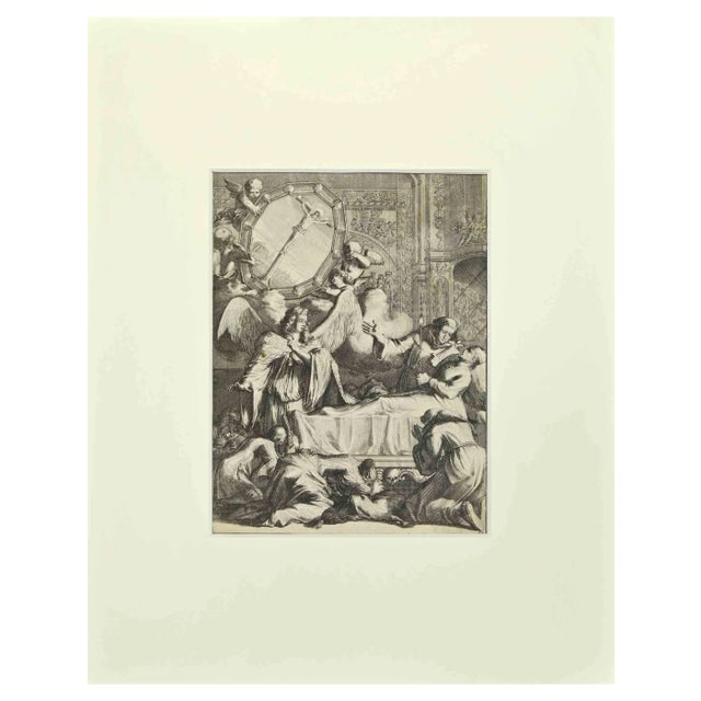 Romeyn de Hooghe, La Manière de se Bien Preparer à La Mort, Etching, 1700 For Sale