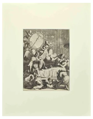 Romeyn de Hooghe, La Manière de se Bien Preparer à La Mort, Etching, 1700