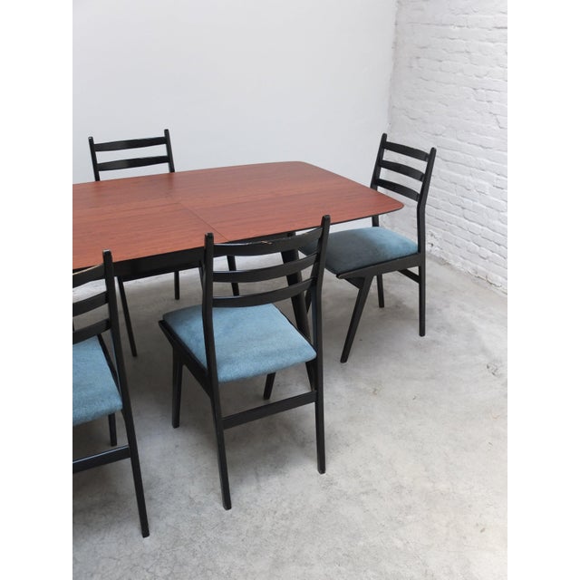 Extendable Dining Table by Alfred Hendrickx for Belform, 1950s For Sale - Image 18 of 18