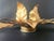 Hollywood Regency Gold-Plated Florentine Floral Wall Lamps from Hans Kögl, Italy, Florence, 1960, Set of 2 For Sale - Image 11 of 17