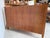 Vintage Regency Style Mahogany Burl Demilune Sideboard / Bar Cabinet For Sale - Image 12 of 12