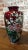 Japanese Vintage Japanese Red Cloisonné Flower Vase For Sale - Image 3 of 10