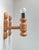 Light Yellow Nordic Wall Sconces in Oregon Pine, 1980s, Set of 2 For Sale - Image 8 of 8