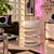 An uncommon and beautiful vintage steel spring stool by The Helix Company, made with a heavy industrial spring and thick...