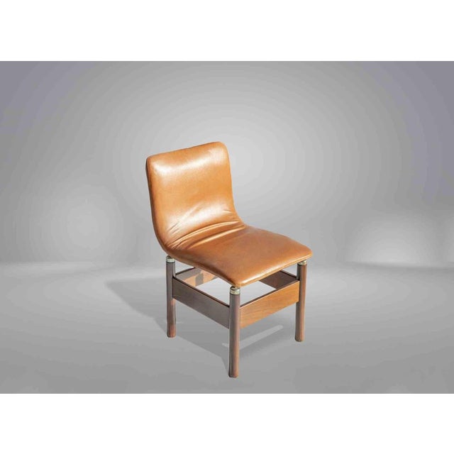 Chelsea Chairs by Vittorio Introini for Saporiti, 1966, Set of 4 For Sale - Image 4 of 7