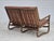 Scandinavian 2-Seater Sofa in Bamboo and Leather, 1970s For Sale - Image 9 of 18