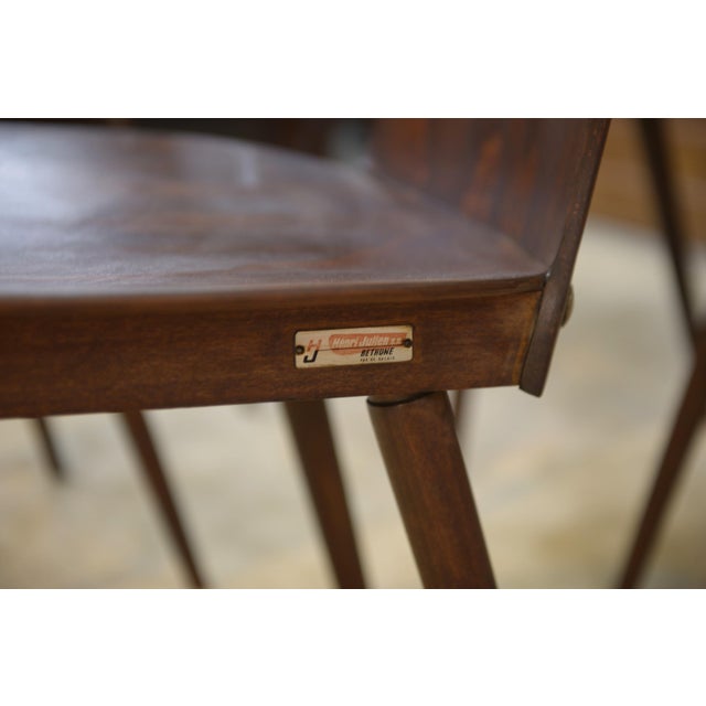1960s Baumann Gentiane Model Chairs by Henri Julien, 1960s, Set of 8 For Sale - Image 5 of 15