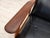 Wood Danish Armchair in Black Artificial Leather and Teak Wood, 1970s For Sale - Image 7 of 18
