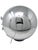 Chromed Metal Sphere Table Lamp, 1970s For Sale - Image 4 of 10