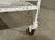 White Vintage Serving Cart in Wrought Iron, 1950s For Sale - Image 8 of 16