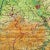 Vintage German Rhineland Map Rollable Wall Chart Poster Print For Sale - Image 4 of 8