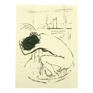 Pierre Bonnard Lithograph 37 Le Tub 1952