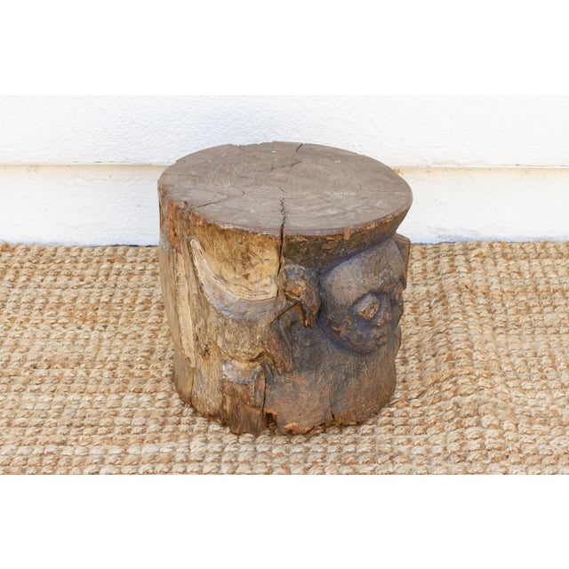 Antique Yoruba Ceremonial Pedestal Stool For Sale In Los Angeles - Image 6 of 9