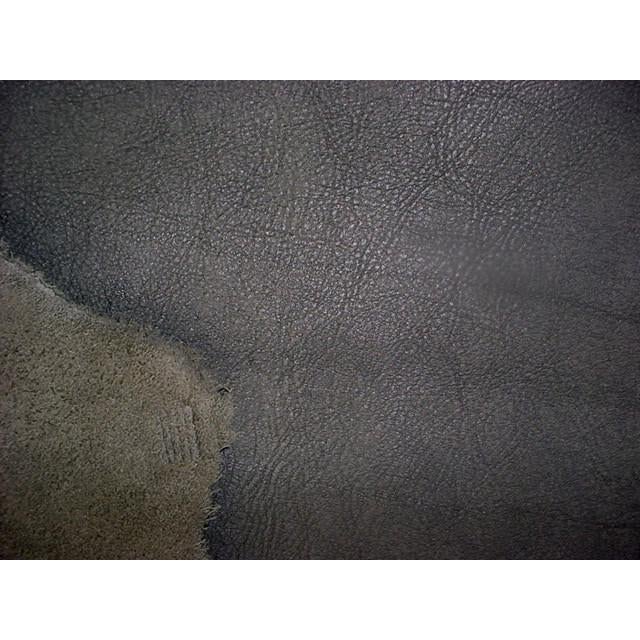 Bull Leather Sulu Greystone Top Grain Cowhide Leather Upholstery 57.50 Sq Ft 6.38 Sq Yards