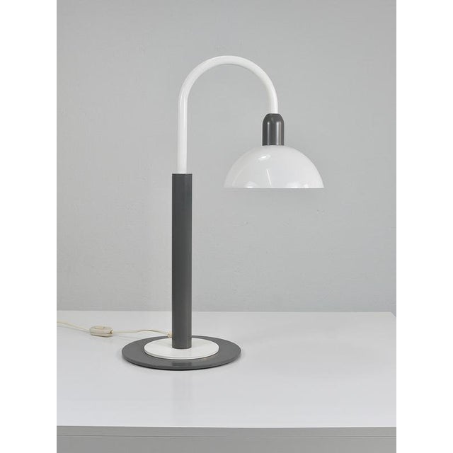 Gold Vintage Italian Table Lamp, 1980s For Sale - Image 8 of 16