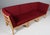 Hans J. Wegner modul sofa with frame of beech. Original upholstered with red wool. Model GE280, made by Getama. This piece...