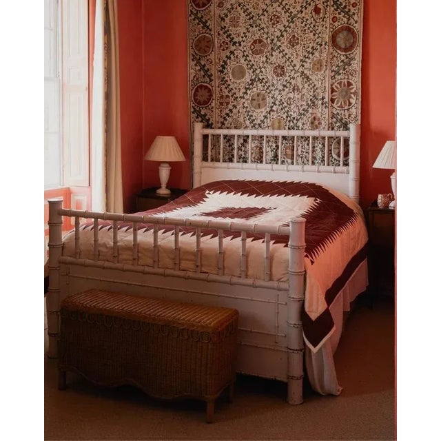 Introducing Sharland England's first bedding collection: hand-stitched quilts inspired by early American Shaker...