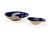 Wildwood Wildwood Waving Edge Blue Bowls, Set of 2 For Sale - Image 4 of 4