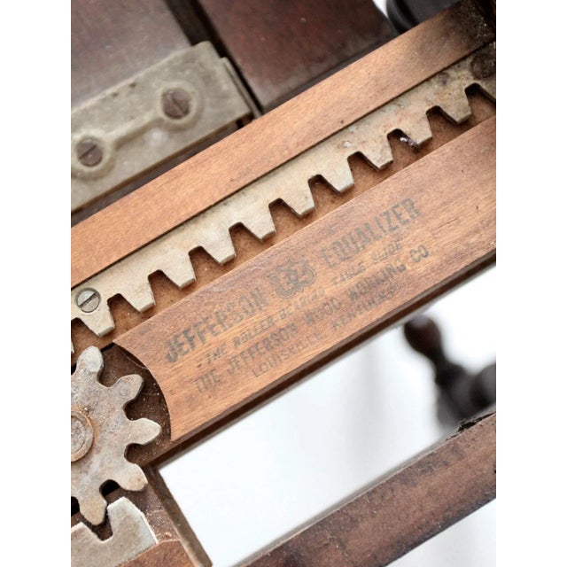 Vintage Gate Leg Drop Leaf Wooden Table For Sale - Image 9 of 13