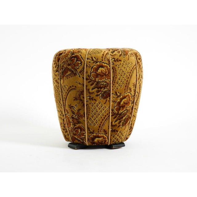Mid-Century Modern Original Pouf by Jindrich Halabala, 1950s For Sale - Image 3 of 18