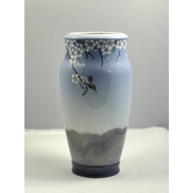 Royal Copenhagen Antique Porcelain Vase by Arnold Krog for Royal Copenhagen For Sale - Image 4 of 8