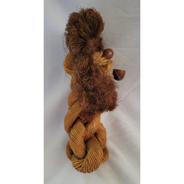 Mid-Century Modern 1960s Danish Modern Rope Lion Figure by Kay Bojeson/Jorgen Bloch For Sale - Image 3 of 7